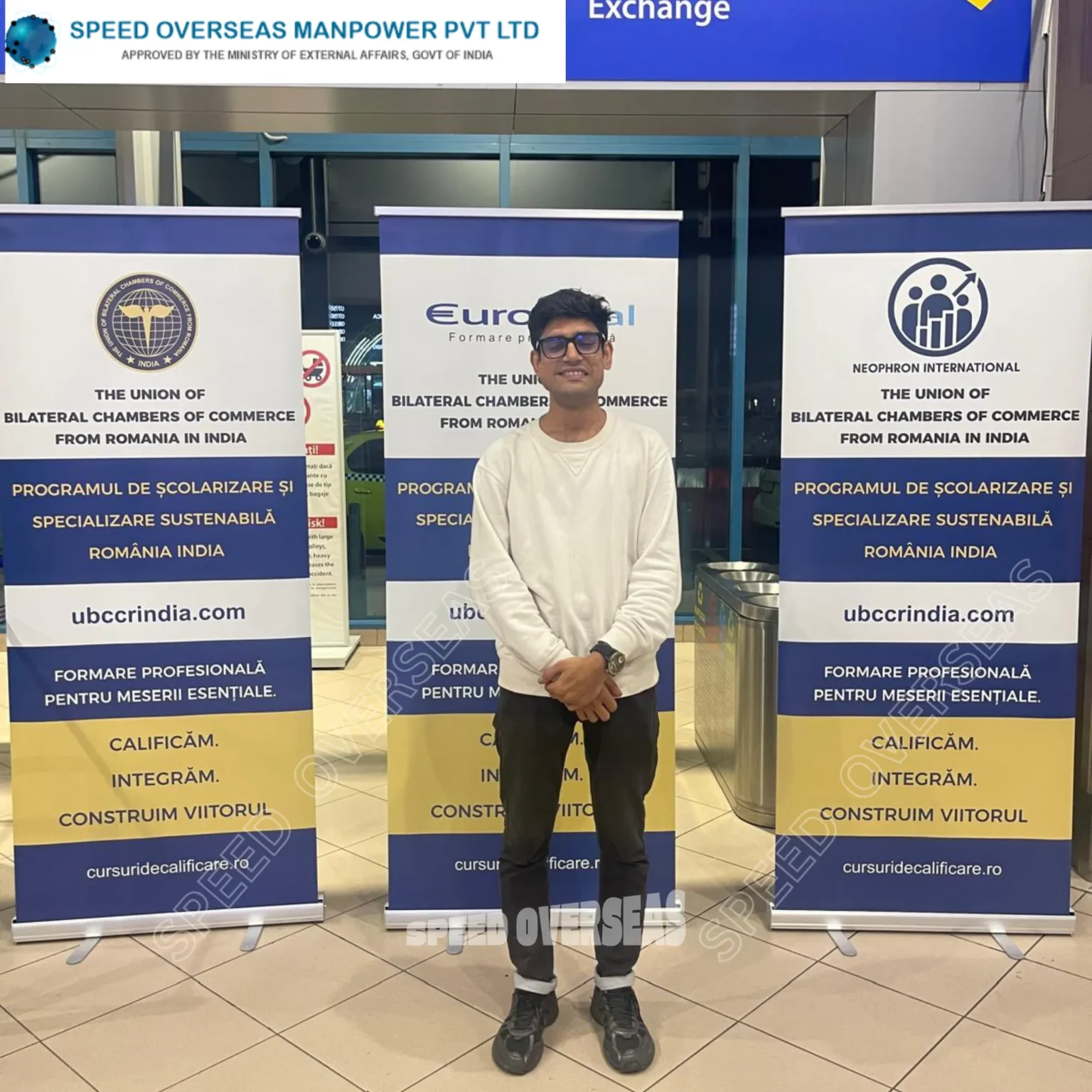 Happy client from speed