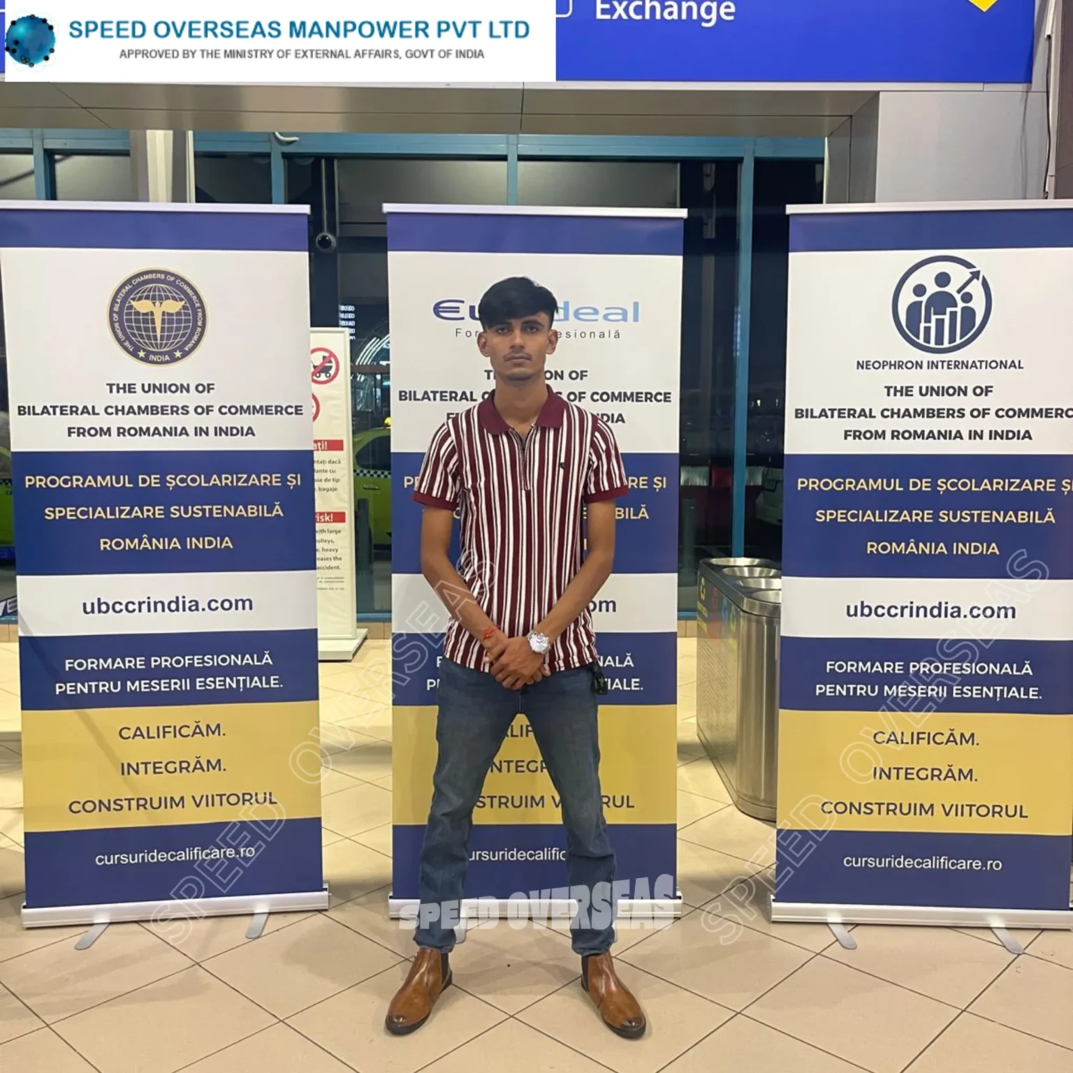 Happy client from speed